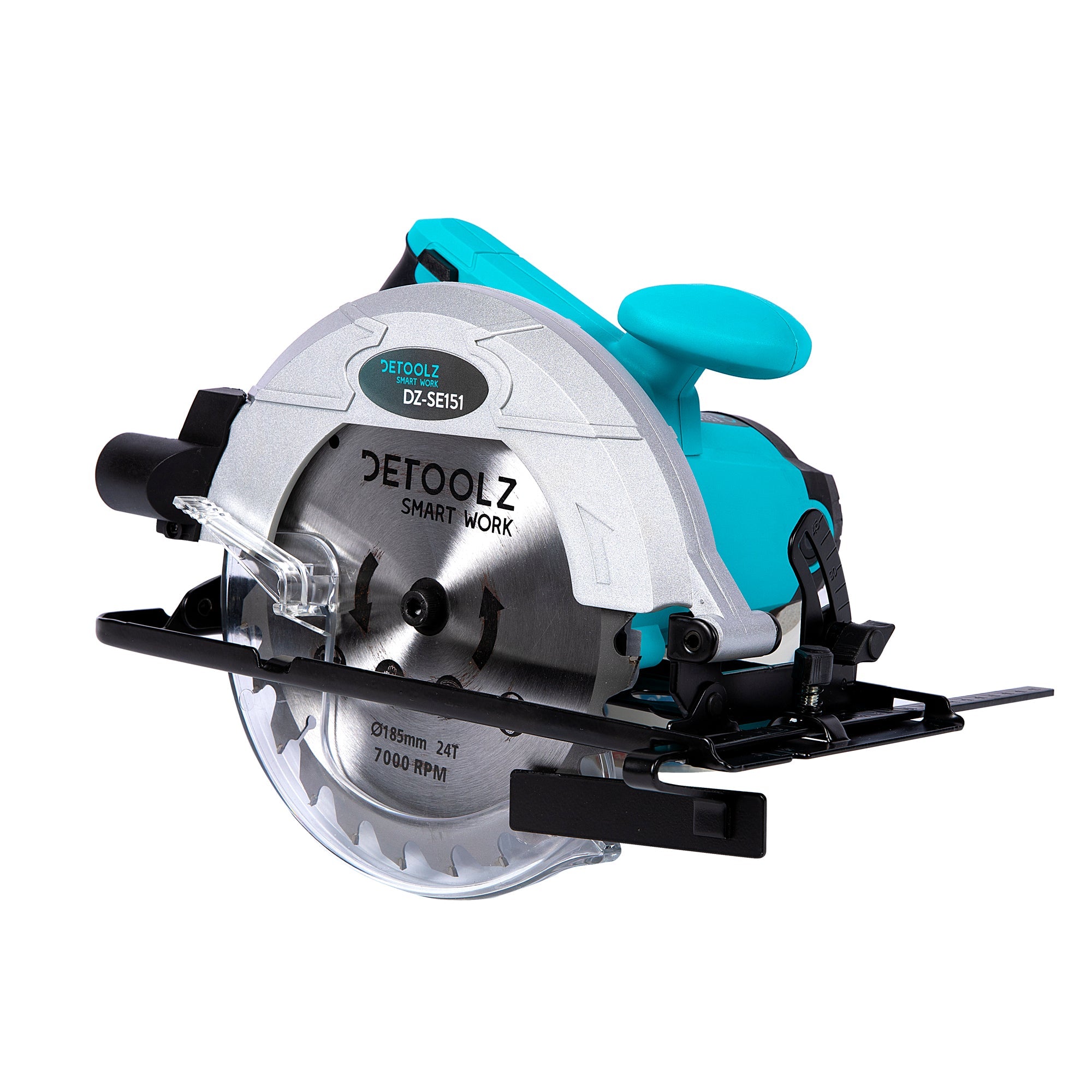 Ηλεκτρικό Κυκλικό Πριόνι Χειρός 1500W 185Mm Detoolz