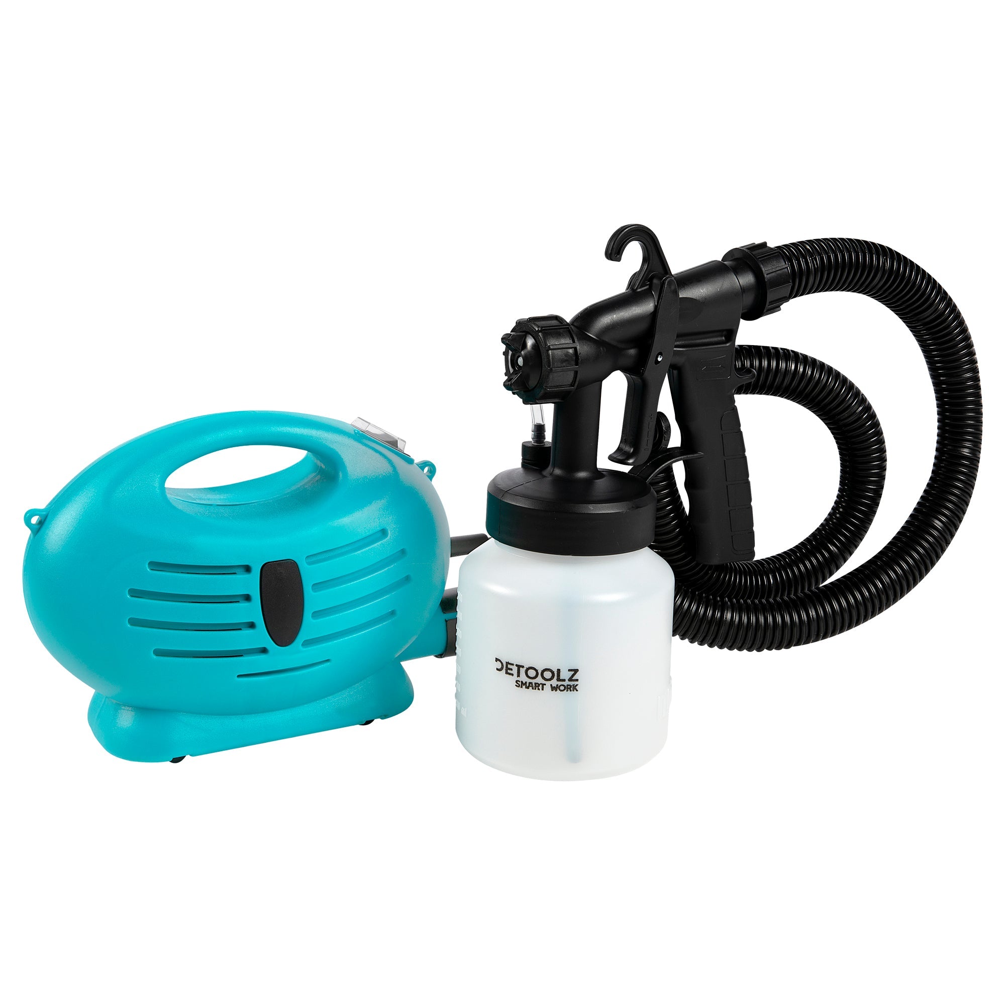 Κιτ Ηλεκτρικού Πιστολιού Βαφής 650W + Συμπιεστής Detoolz