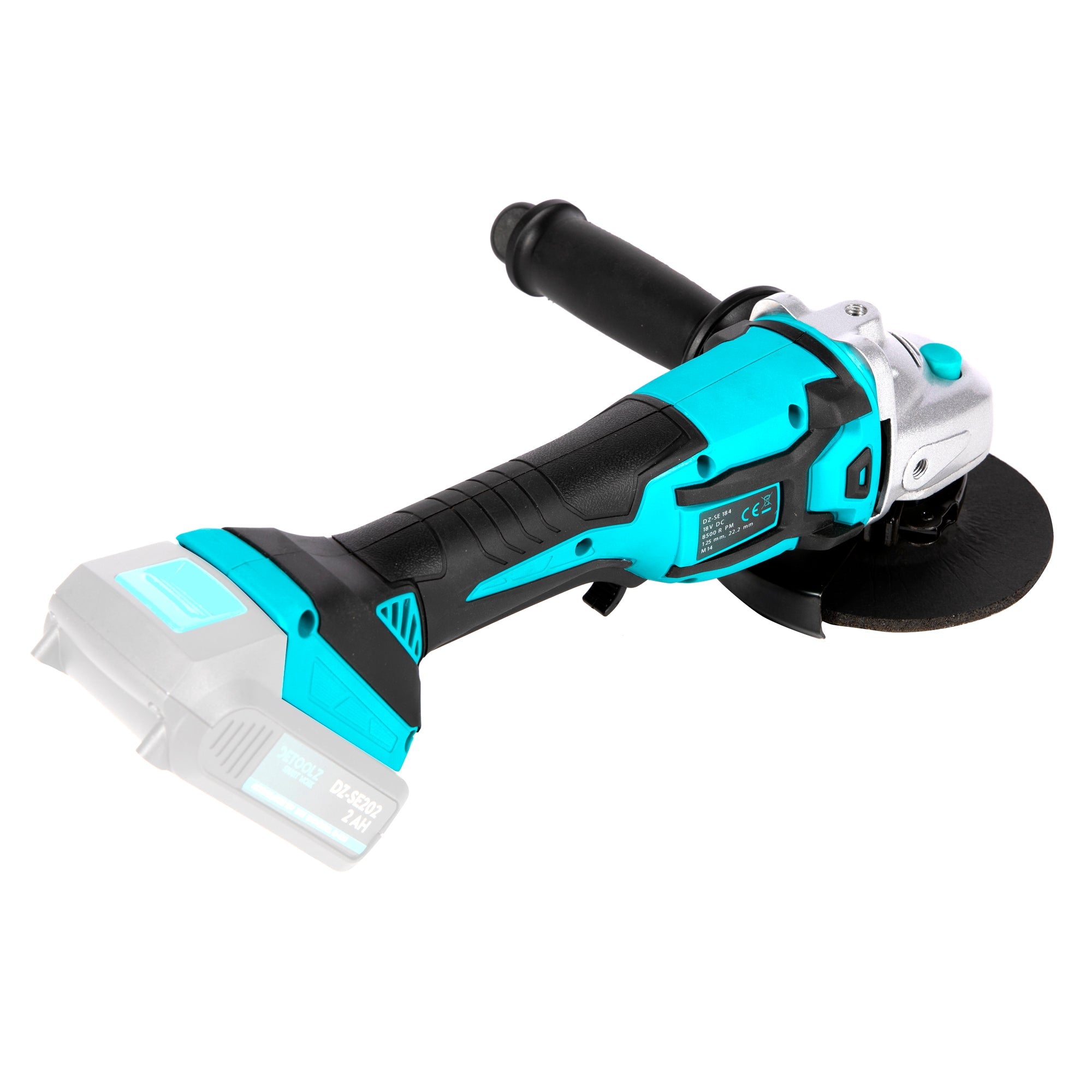 Γωνιακός Τροχός Με Μπαταρία 18V 125Mm Detoolz