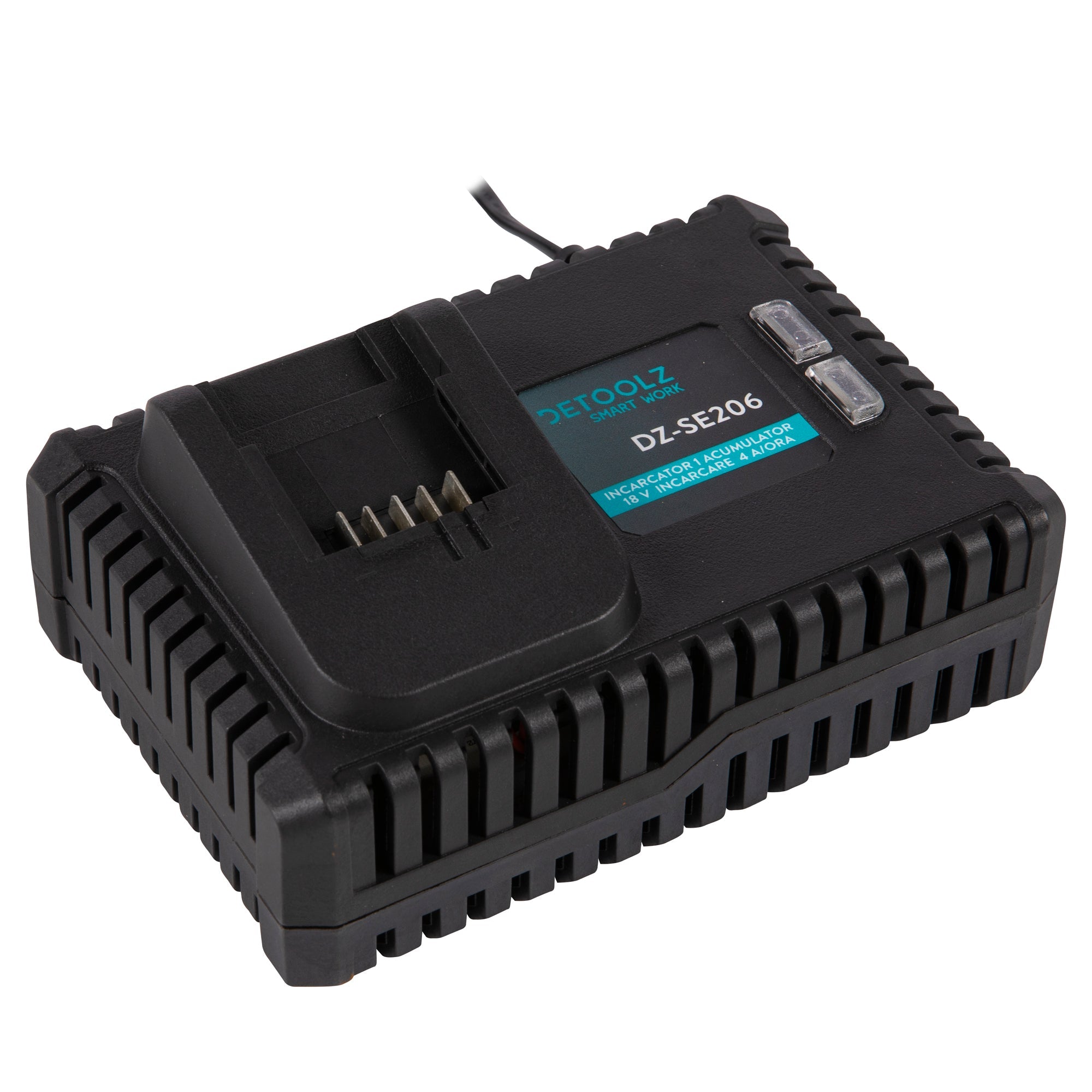 Φορτιστής Μπαταρίας Li-Ion 18V 4A Detoolz