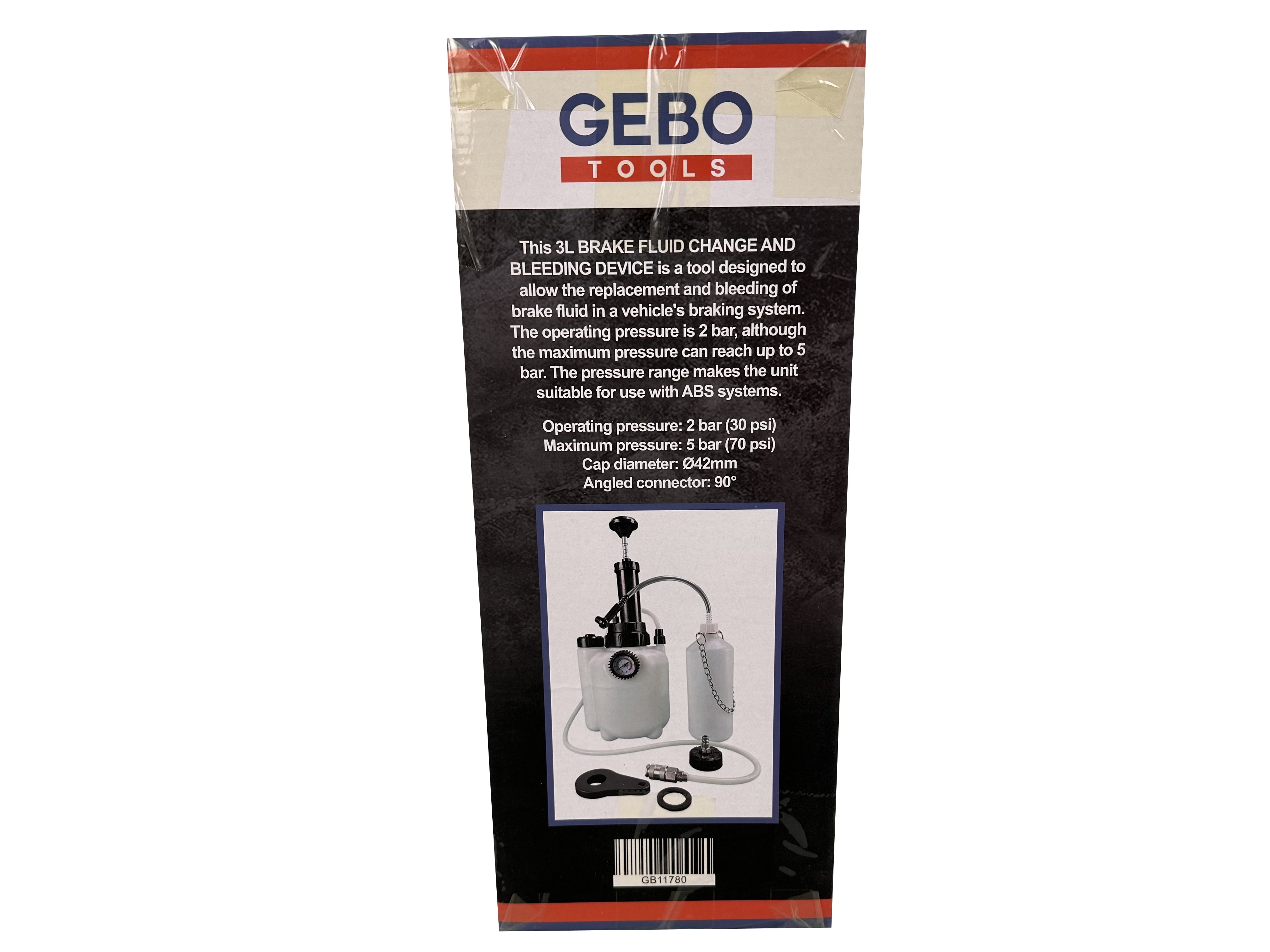 Κιτ Εξαέρωσης Φρένων και Συμπλέκτη 3L GEBO TOOLS