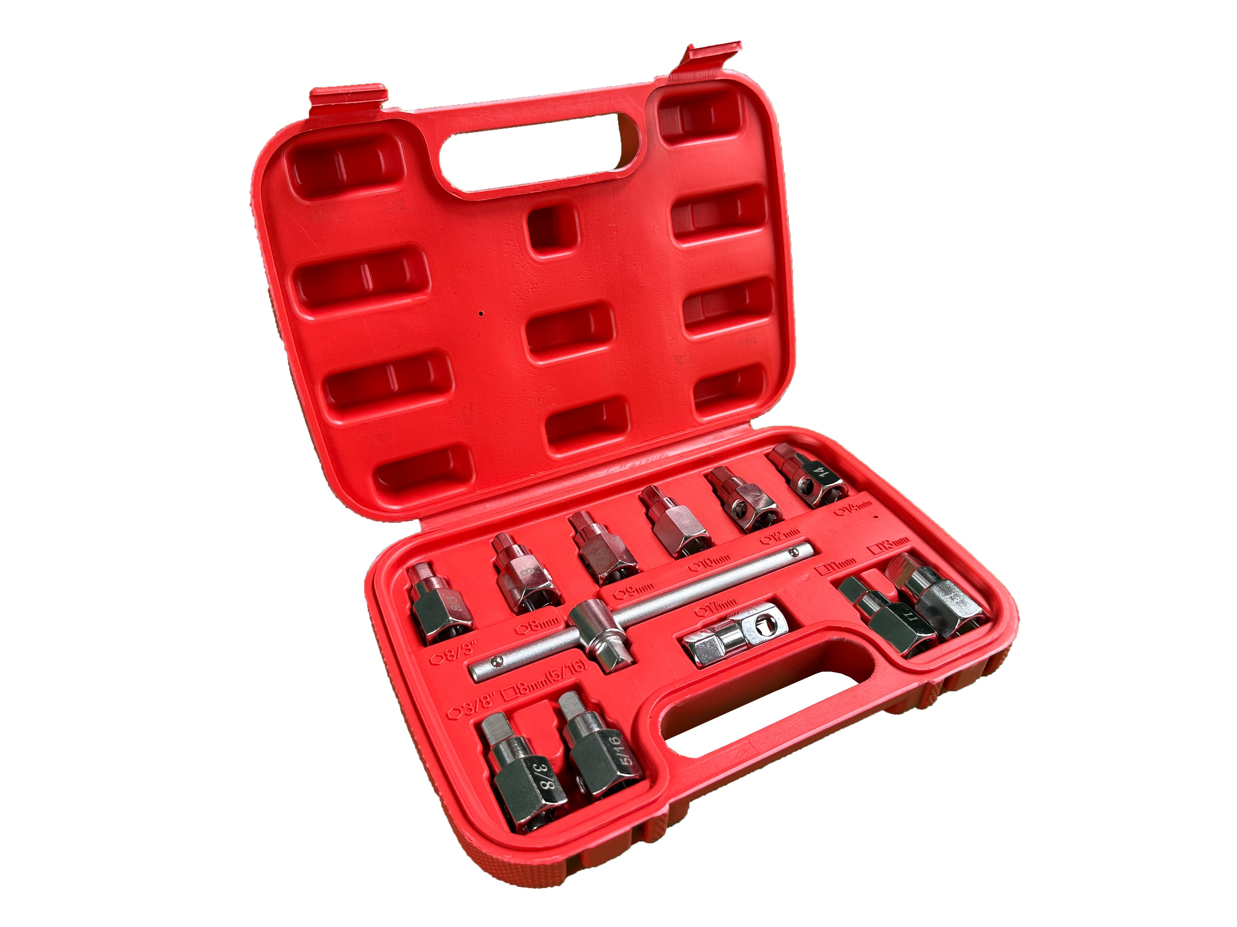 Σετ Καρυδάκια Κάρτερ Λαδιού 12 Τμχ GEBO TOOLS