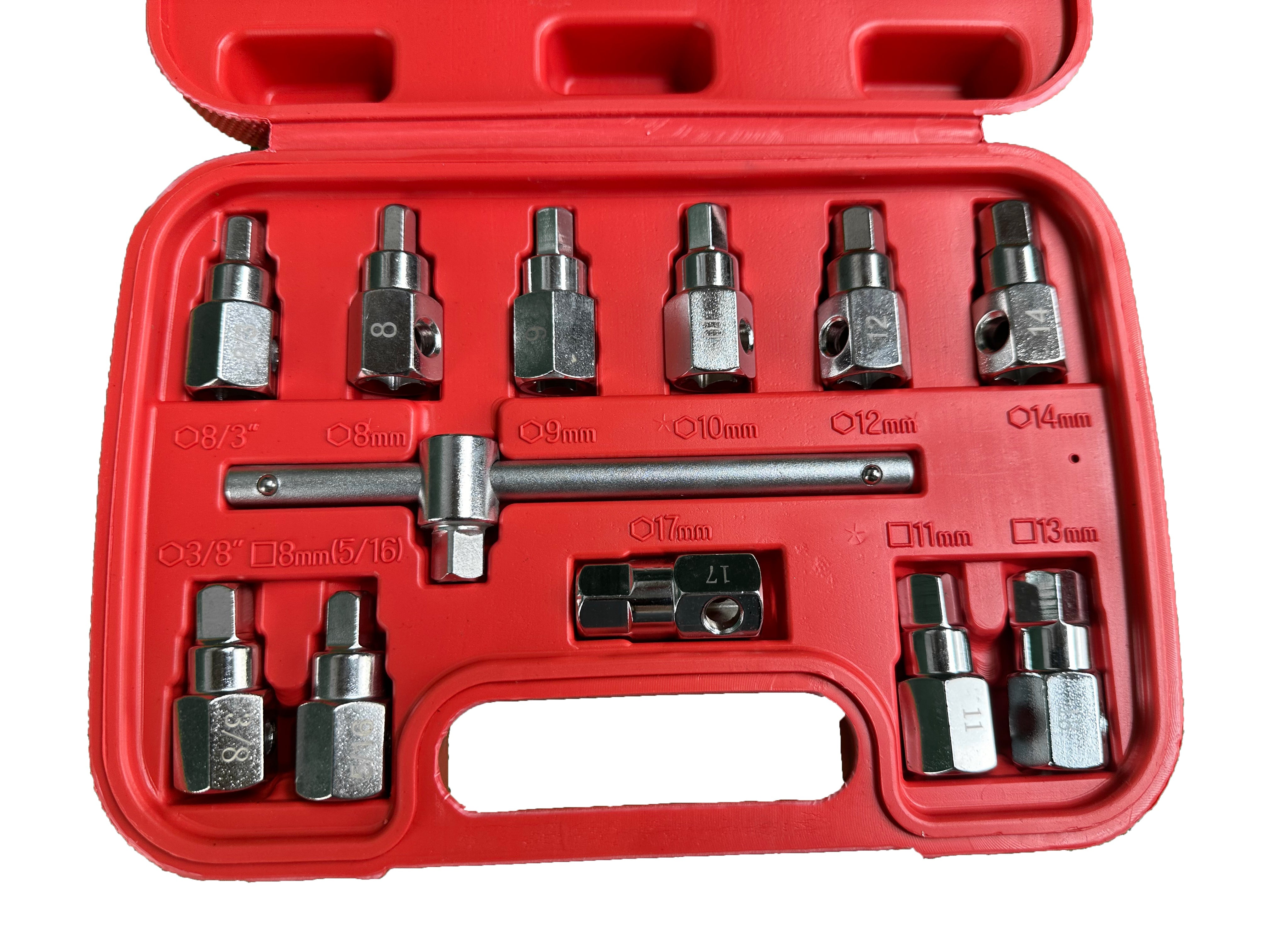 Σετ Καρυδάκια Κάρτερ Λαδιού 12 Τμχ GEBO TOOLS