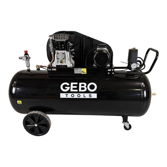Κομπρεσέρ Αέρος-Αεροσυμπιεστής 200L 3Hp 400V GEBO TOOLS