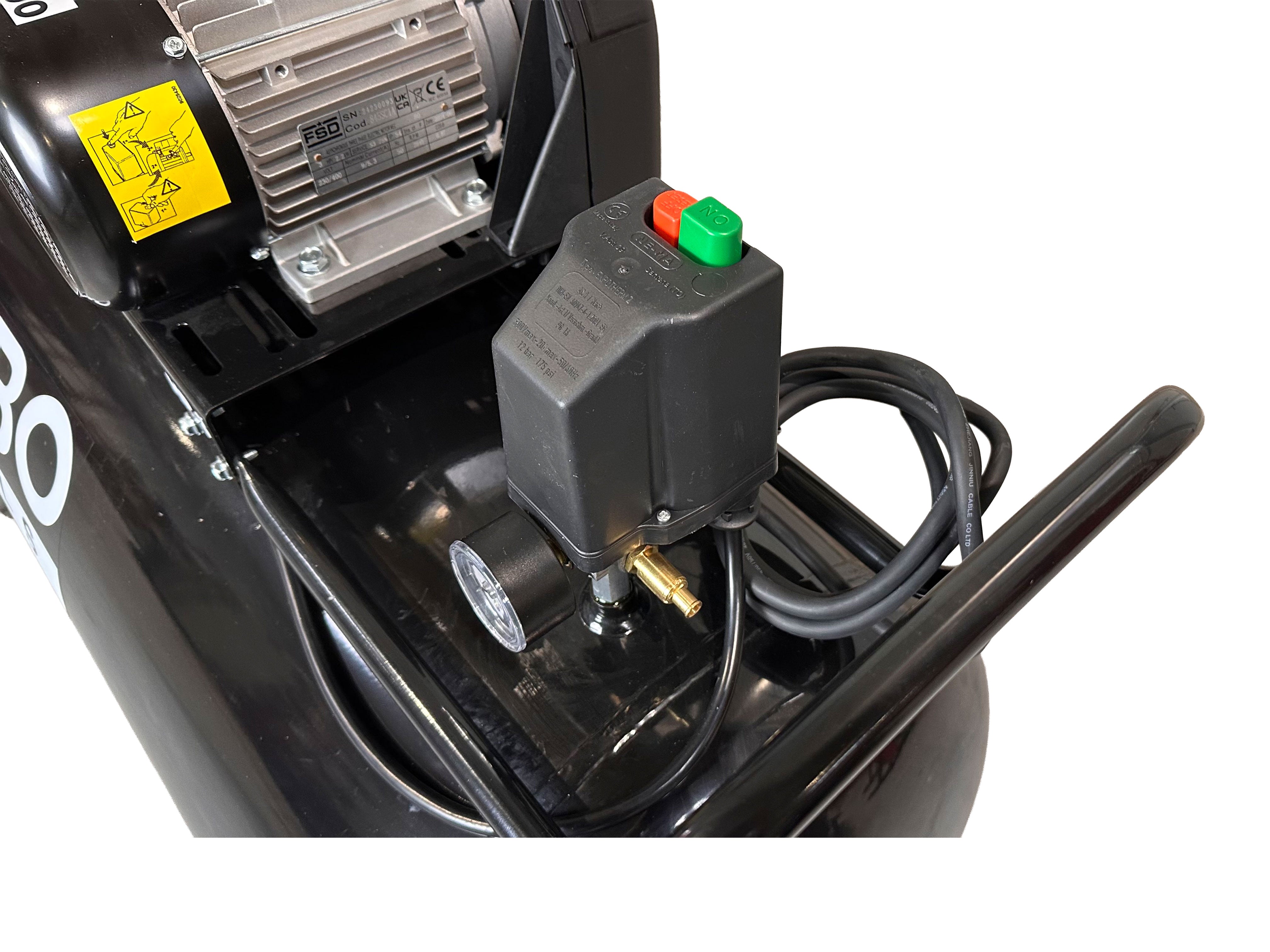 Κομπρεσέρ Αέρος-Αεροσυμπιεστής 200L 3Hp 400V GEBO TOOLS