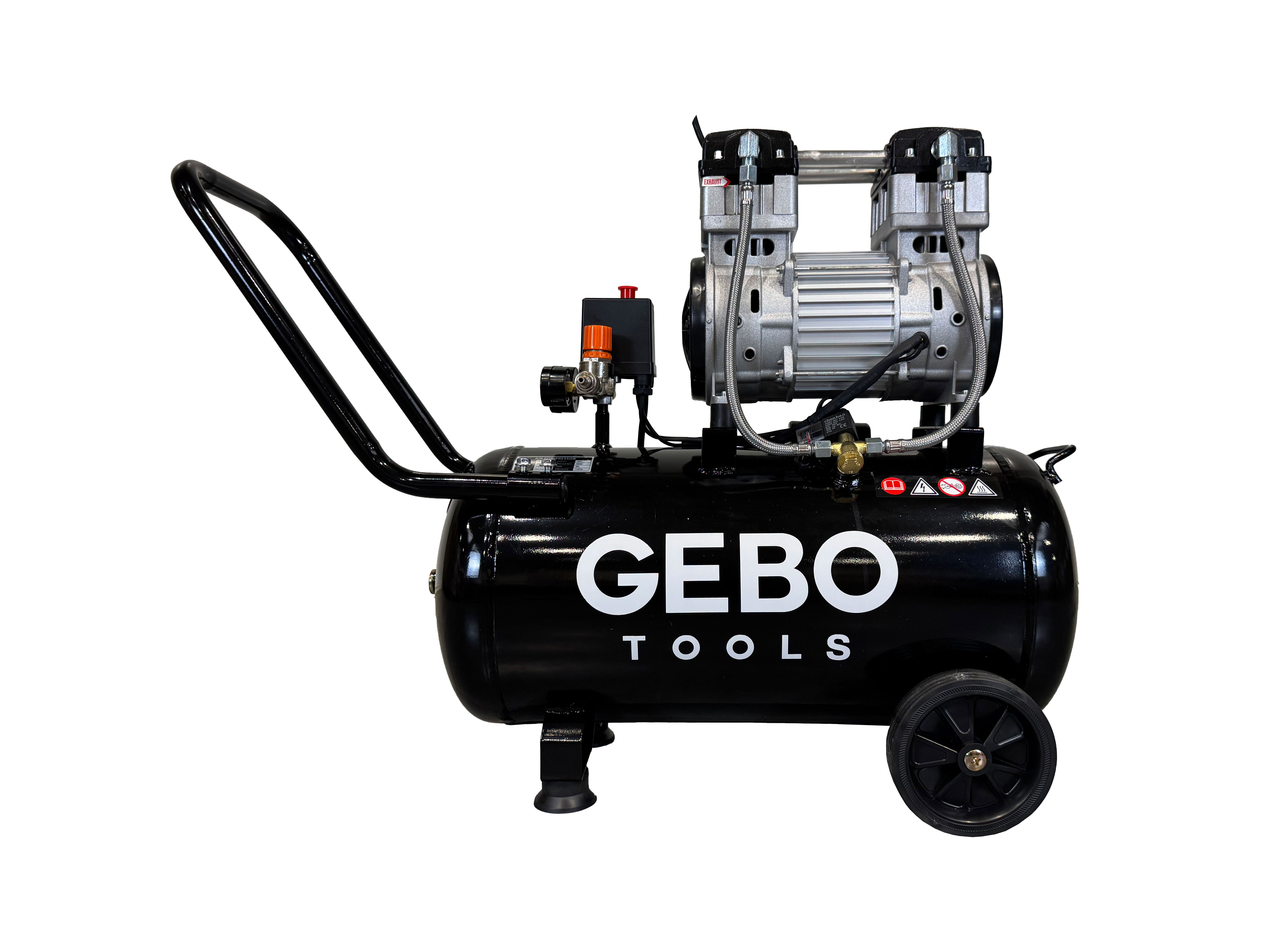 Αθόρυβος Συμπιεστής 50L 2HP GEBO TOOLS