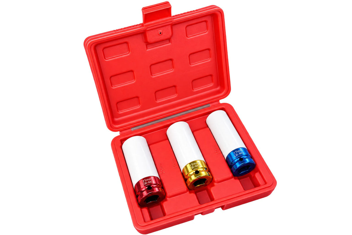 Σετ Καρυδάκια Για Ζάντες 17 19 21 mm 3Τμχ GEBO TOOLS