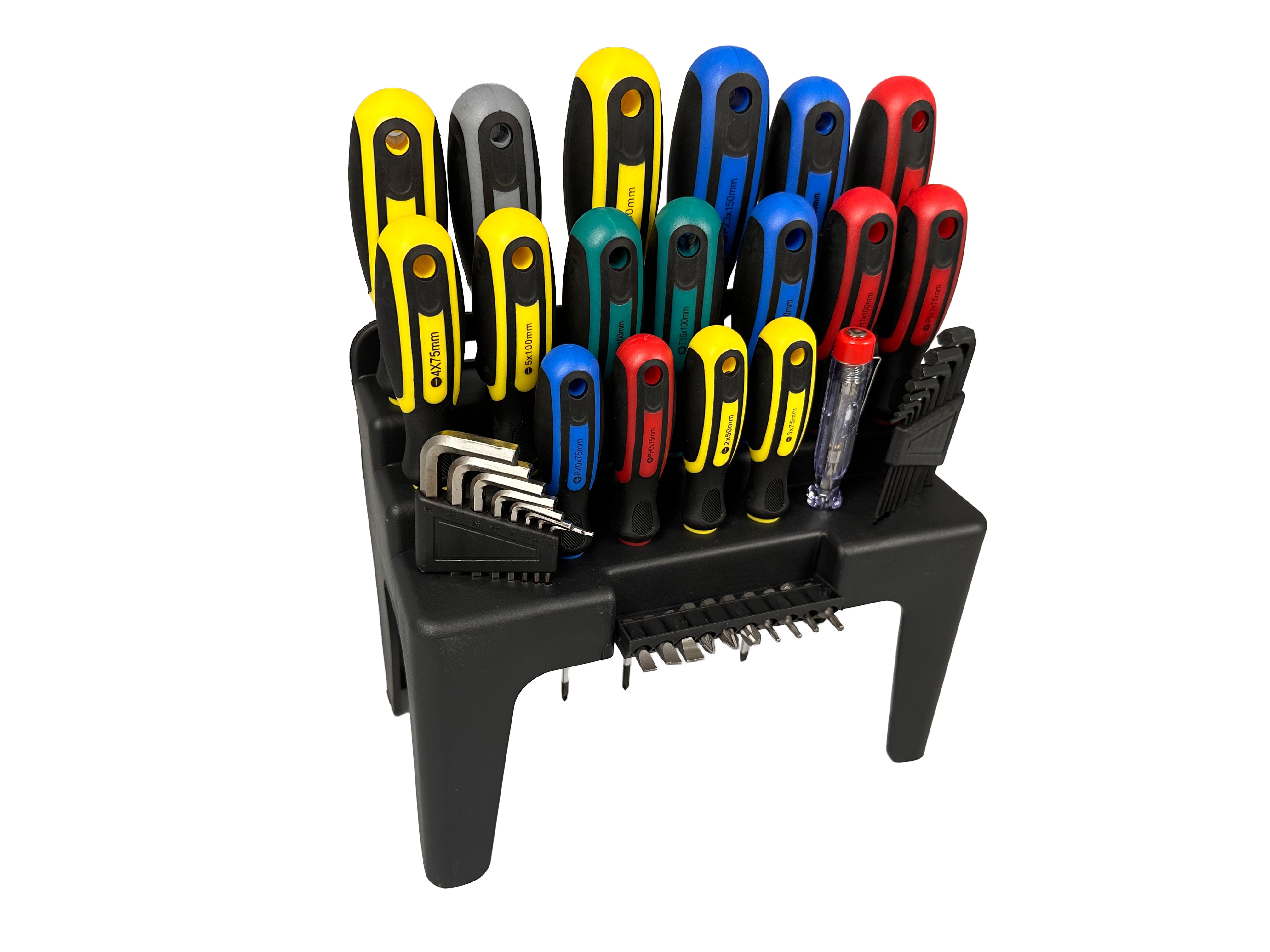 Σετ Κατσαβίδια Με Βάση 44 Τμχ GEBO TOOLS