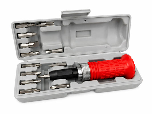 Σετ Κατσαβίδι Κρουστικό 14Τμχ GEBO TOOLS