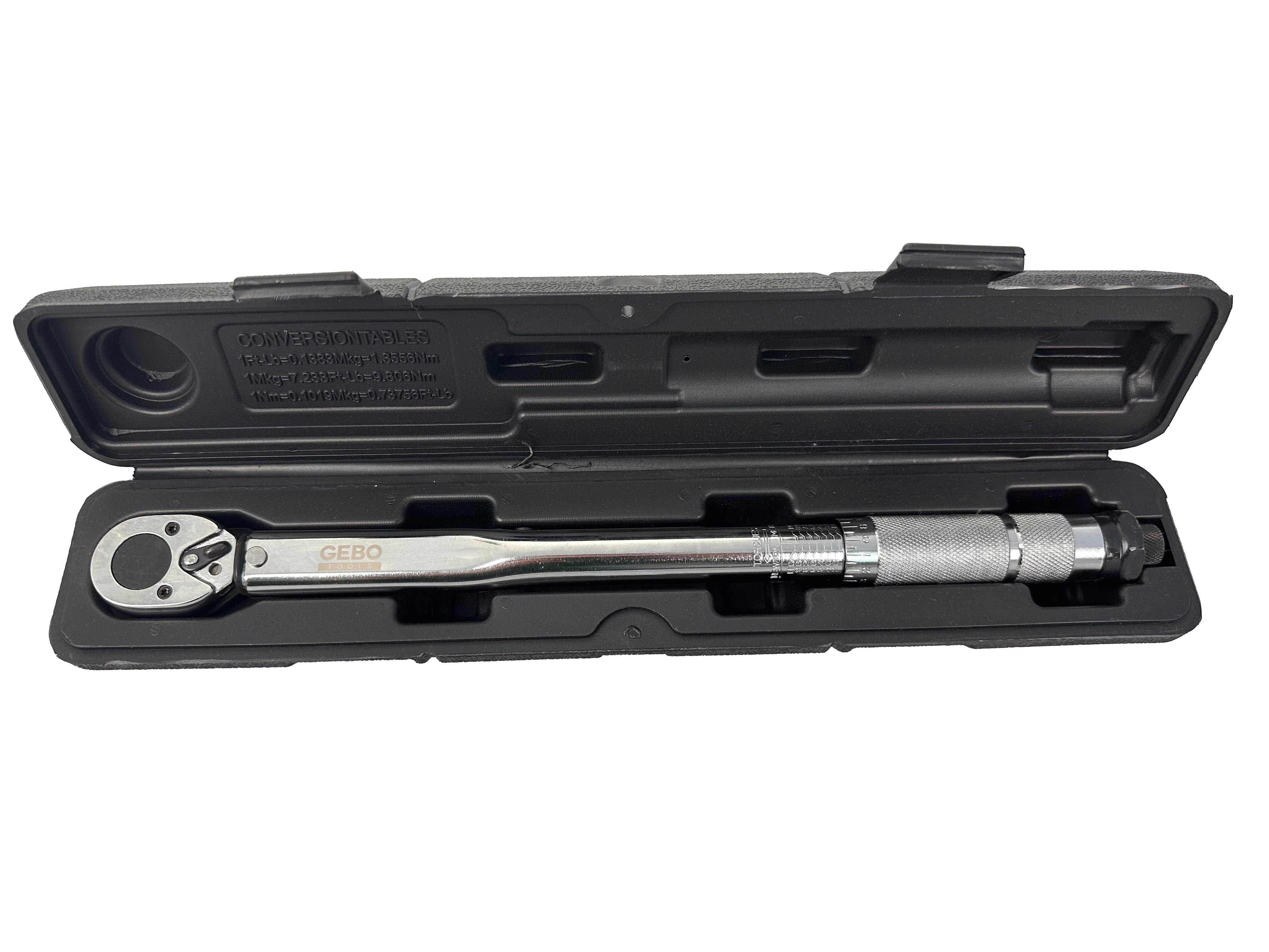 Δυναμόκλειδο-Ροπόκλειδο 3/8" 19-110Nm GEBO TOOLS