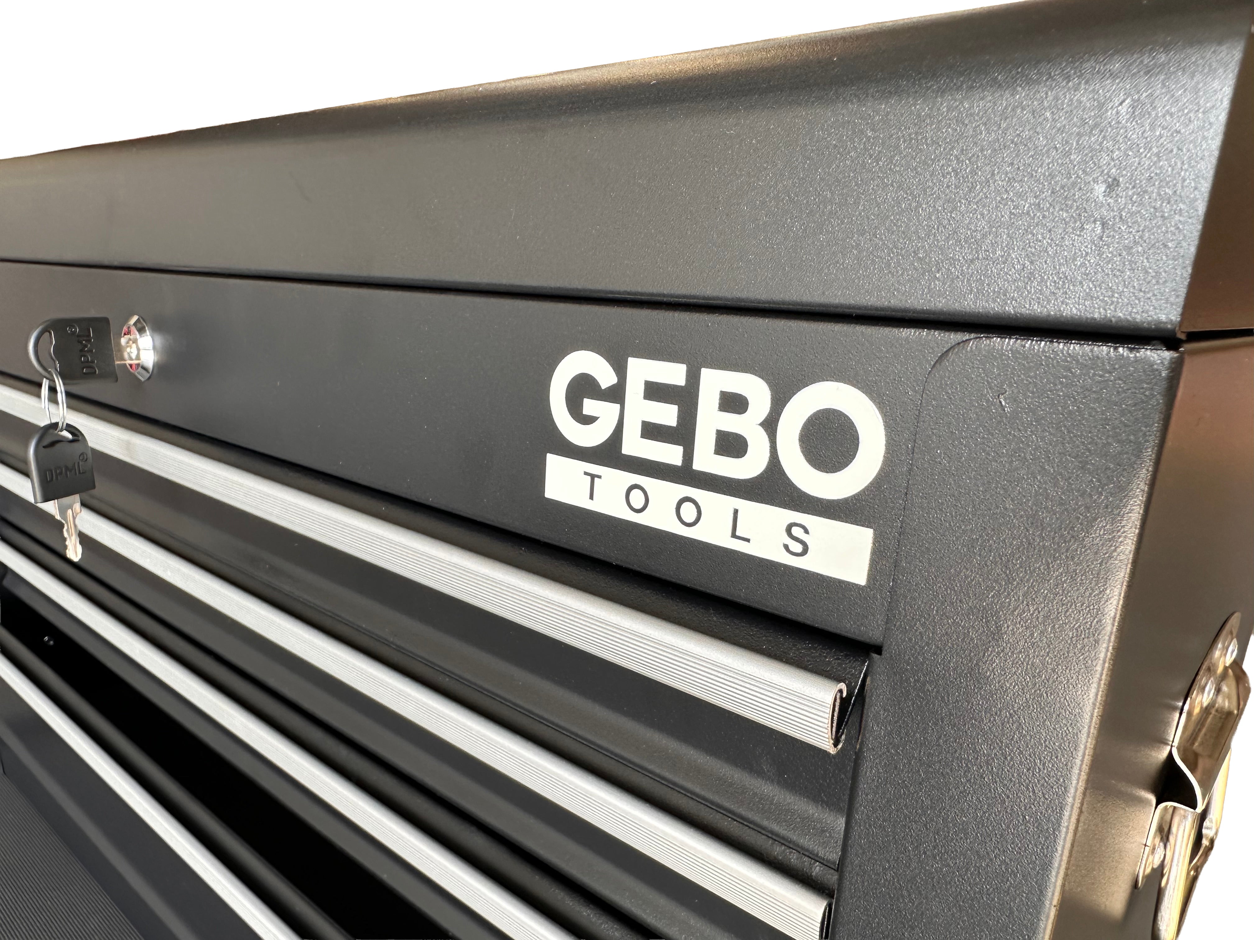 Εργαλειοθήκη Μεταλλική Με 6 Συρτάρια 2Τμχ GEBO TOOLS