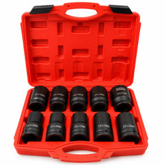 Σετ Μακριά Καρυδάκια Κρουστικά 1'' 22-41 mm 10 Τμχ GEBO TOOLS