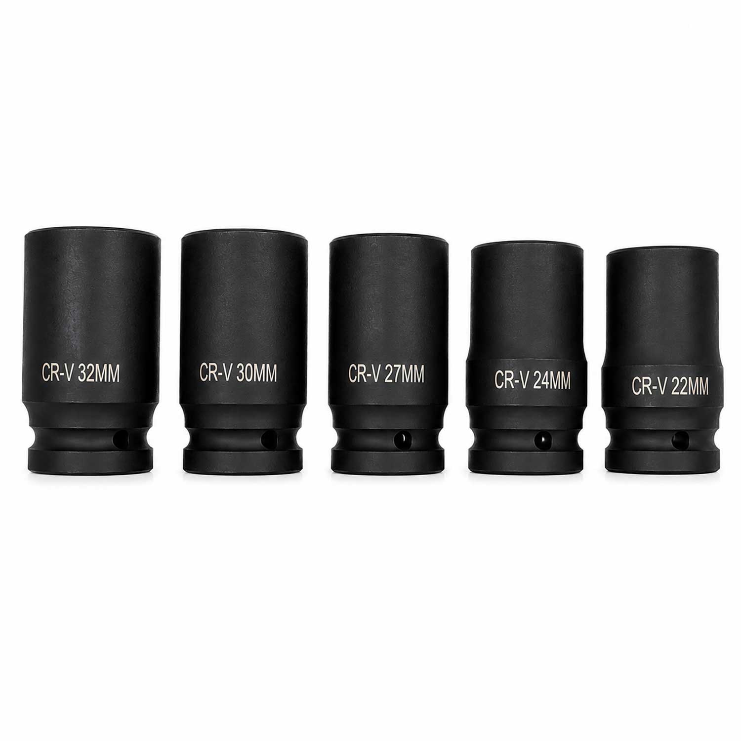 Σετ Μακριά Καρυδάκια Κρουστικά 1'' 22-41 mm 10 Τμχ GEBO TOOLS