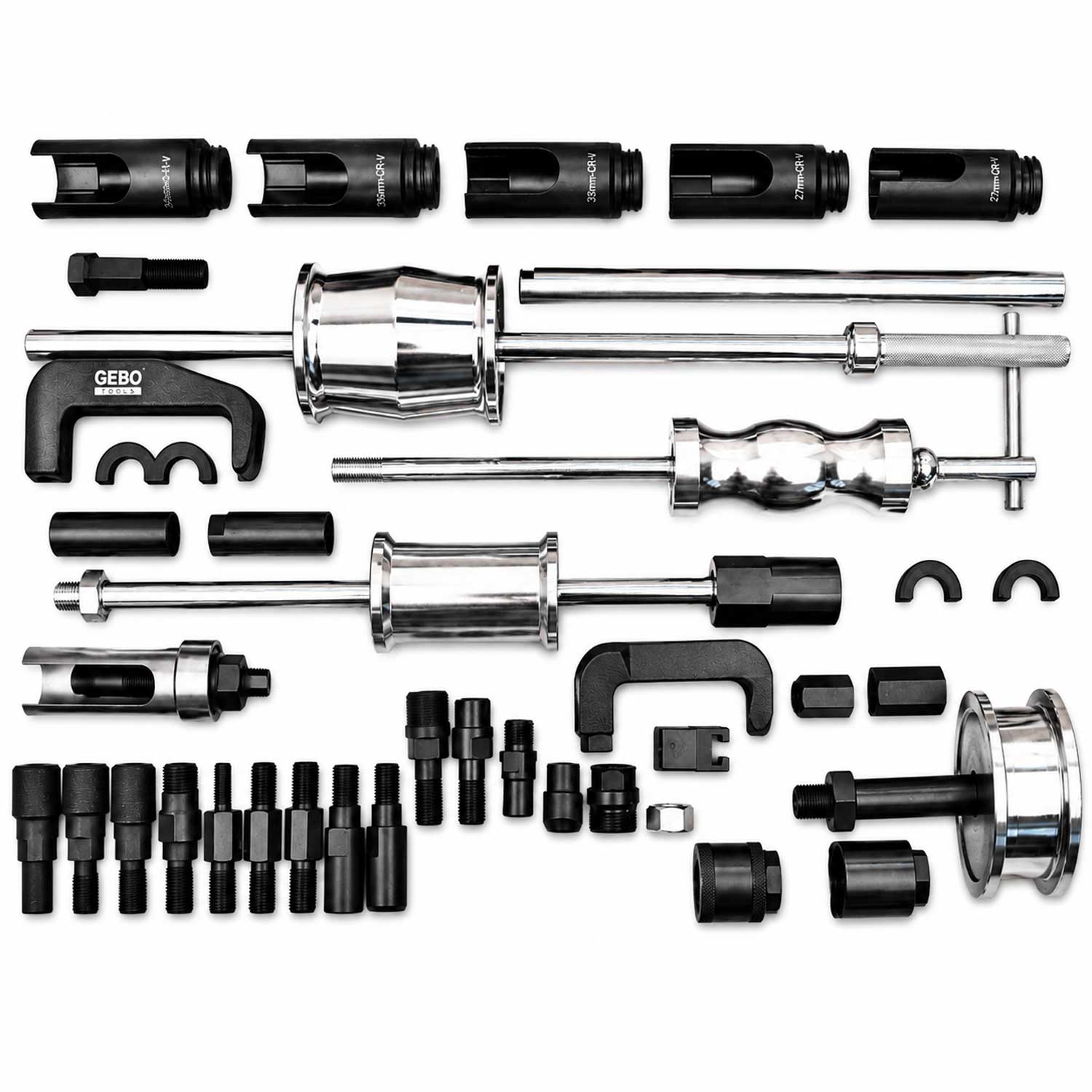 Σετ Εξολκέα Για Μπλοκαρισμένα Μπεκ Diesel 40 Τμχ GEBO TOOLS