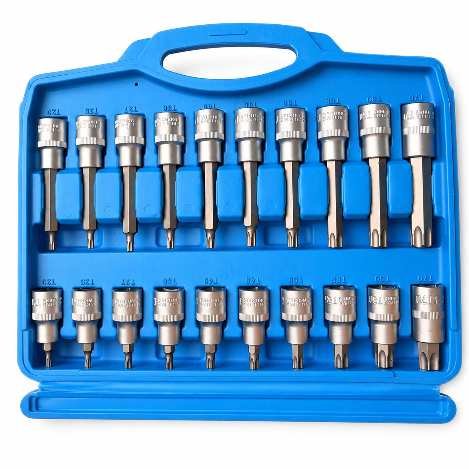 Σετ Καρυδάκια Με Μακριές Μύτες Torx 1/2" 32 Τμχ GEBO TOOLS