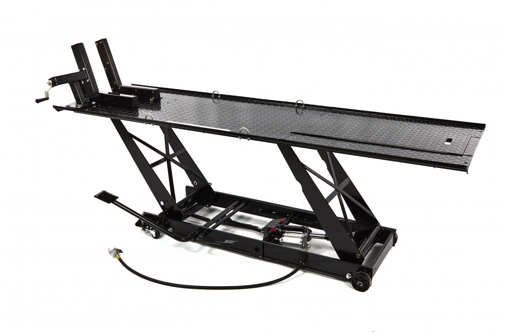 Υδραυλικός Γρύλος Αέρος Για Μοτοσικλέτες 450kg Μαύρος