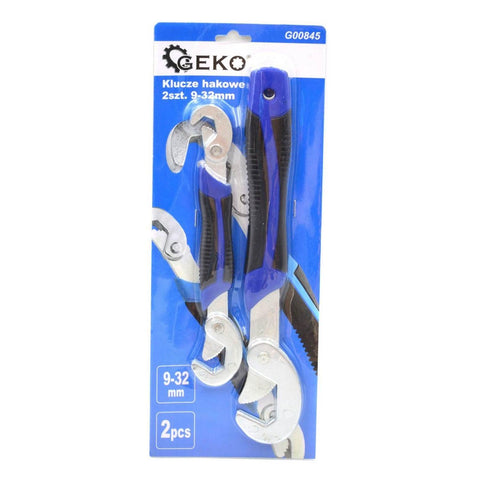 Σετ Κλειδιά Αγκίστρου Γενικής Χρήσης 9-32mm 2Τμχ