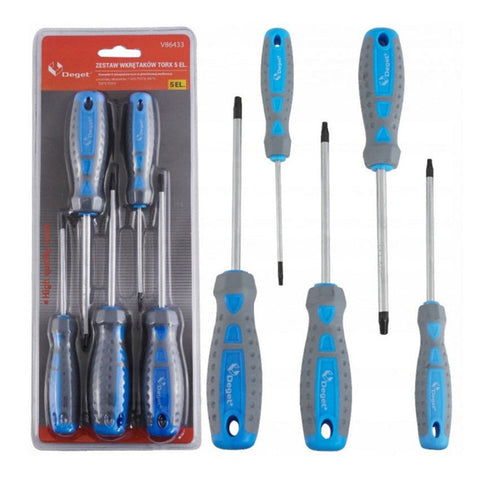Σετ Κατσαβίδια Torx 5Τμχ