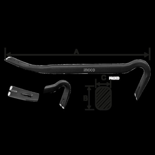 Προκοβγάλτης Λοστός 35cm INGCO