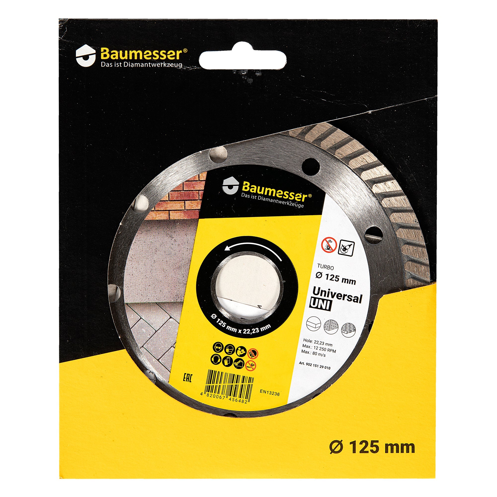 Δίσκος Διαμαντένιος Turbo 125Mm Baumesser