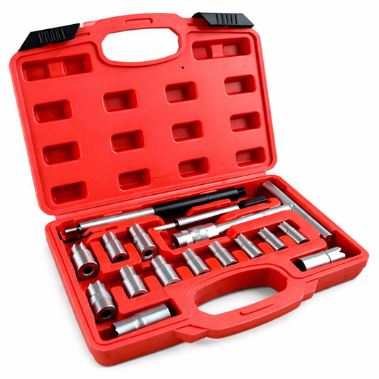 Σετ Φρέζες Καθαρισμού Έδρας Μπεκ Ψεκασμού 17 Τμχ GEBO TOOLS