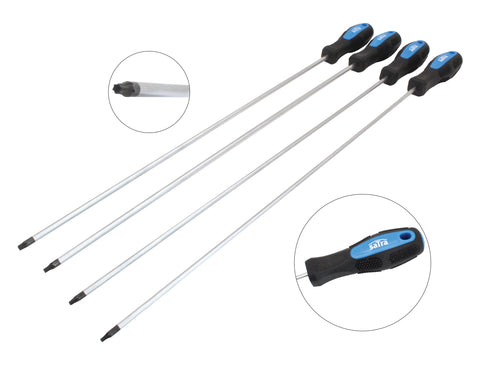 Σετ Κατσαβίδια Torx 450mm Έξτρα Μακριά 4 Τμχ