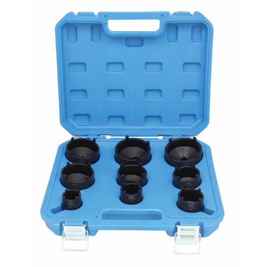 Σετ Καρυδάκια Με 4 Ακίδες Για Αυλακωτά Παξιμάδια 9 Τεμάχια