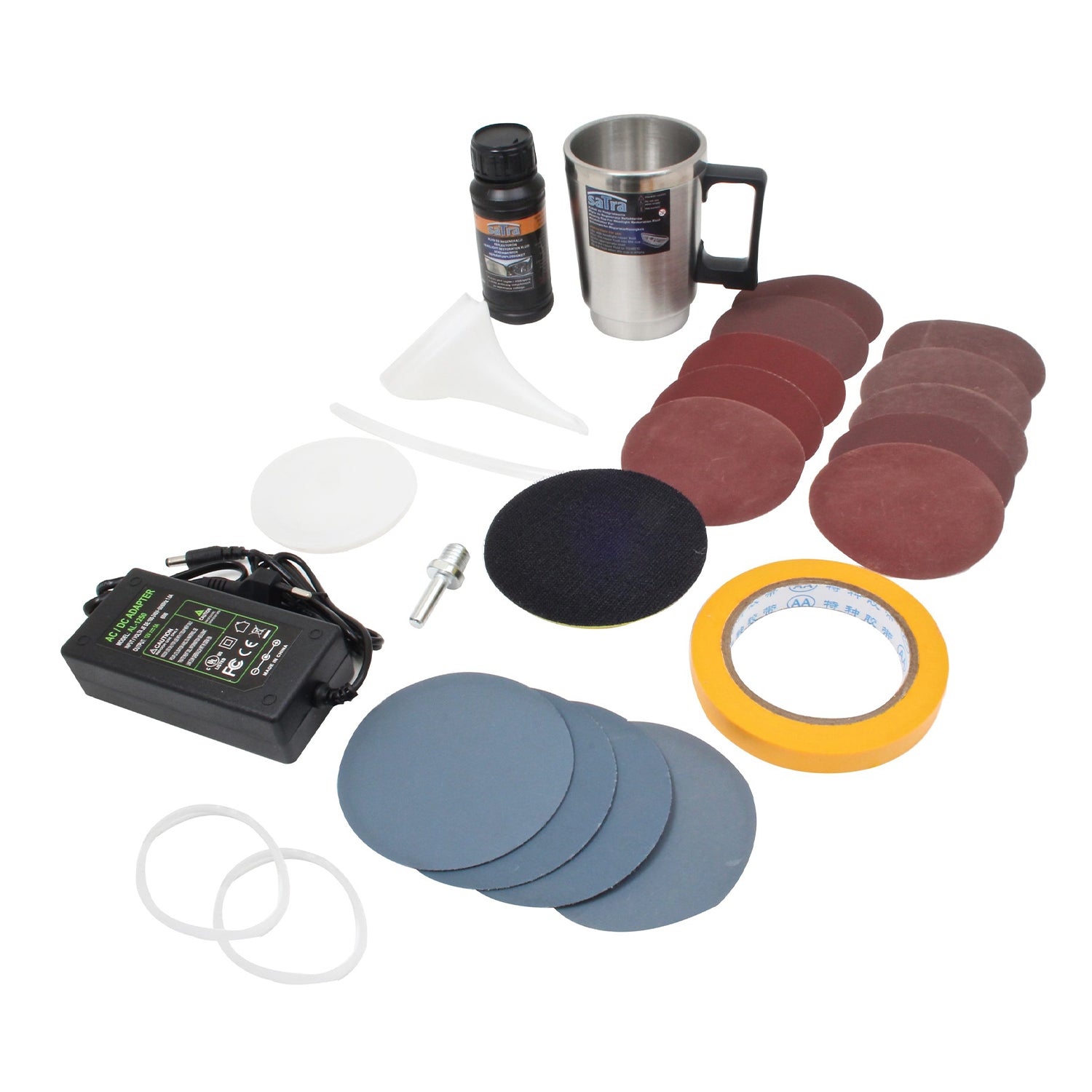 Σετ Αποκατάστασης Φαναριών 23Τμχ SATRA