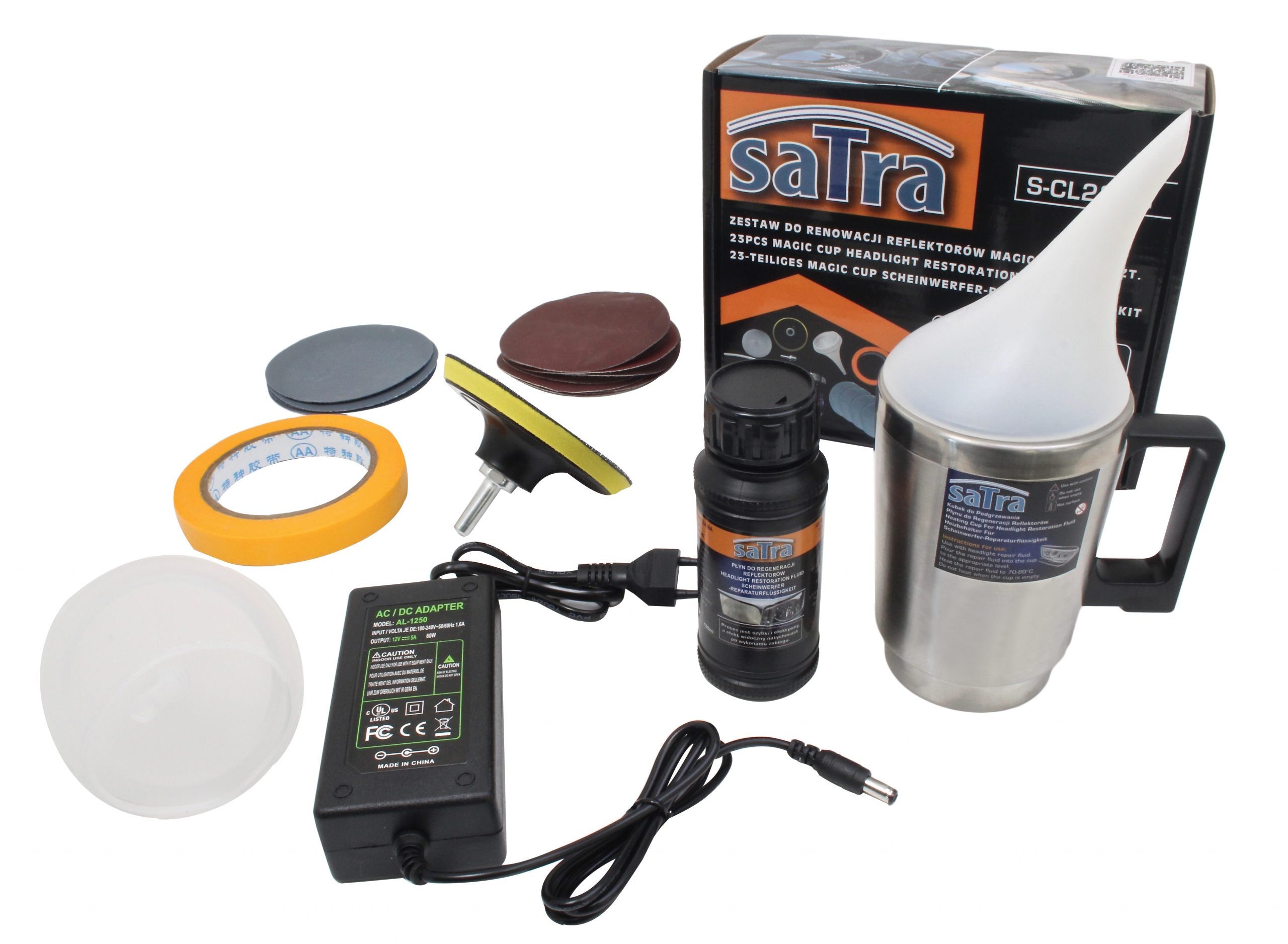 Σετ Αποκατάστασης Φαναριών 23Τμχ SATRA