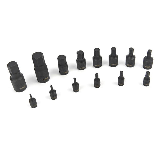 Σετ Μύτες Άλλεν-Allen Κρουστικές 1/2" H2.5-H19 14Τμχ HBM