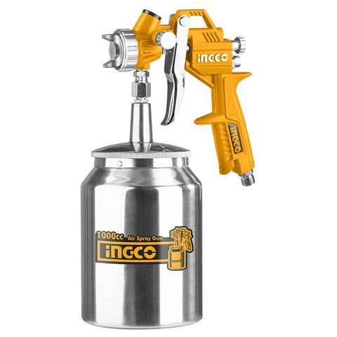 Πιστόλι Βαφής Αέρος Κάτω Δοχείο 1000cc INGCO