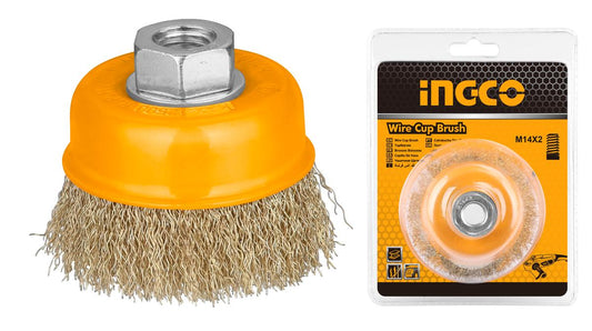 Συρματόβουρτσα Στριφτή Για Γωνιακό Τροχό 100Mm Ingco