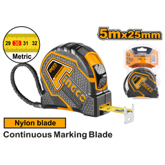 Μετροταινία 8m x 25mm INGCO