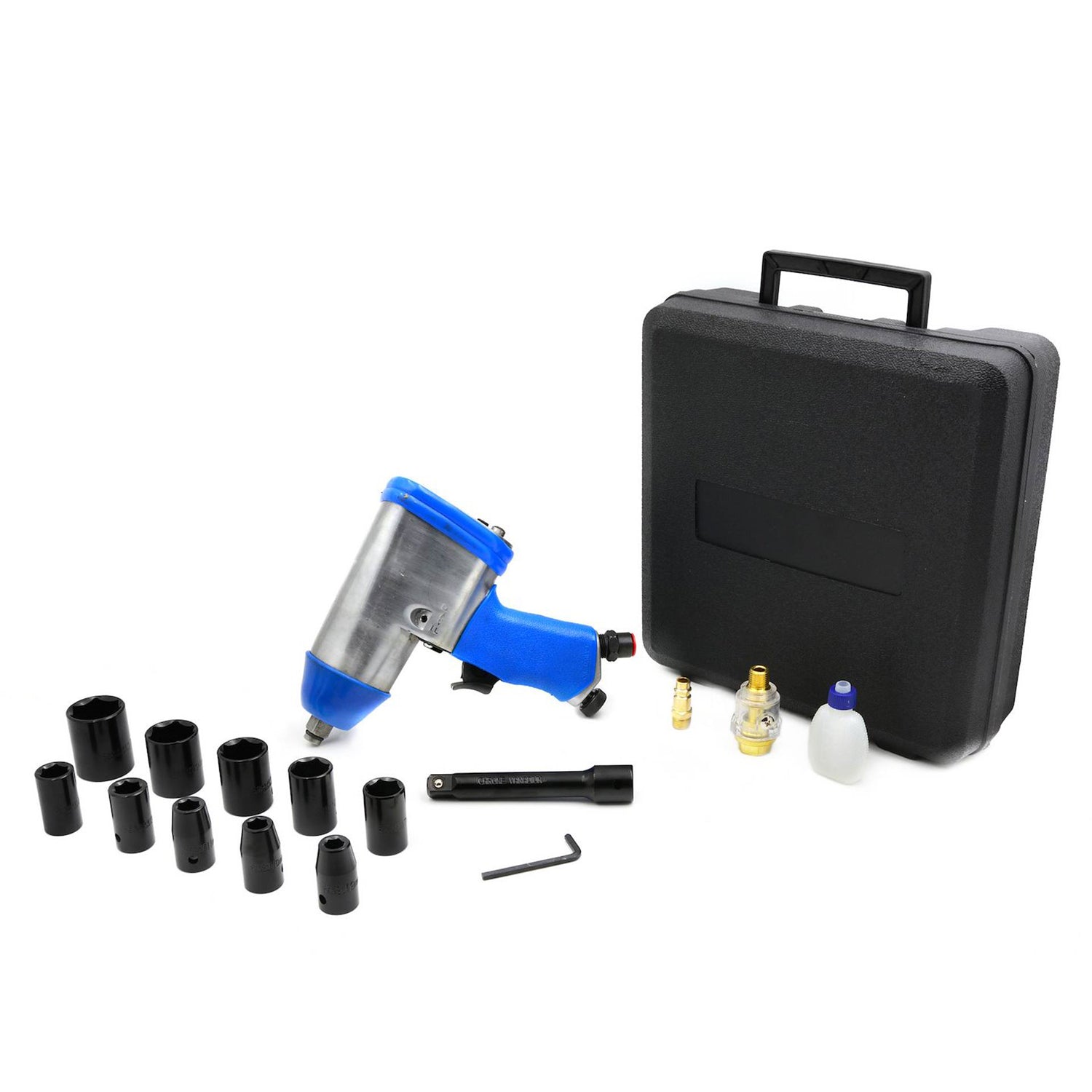 Aερόκλειδο 1/2" Με Καρυδάκια 9-27mm GEKO