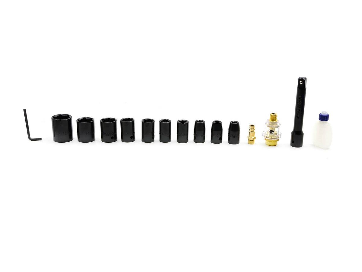 Aερόκλειδο 1/2" Με Καρυδάκια 9-27mm GEKO
