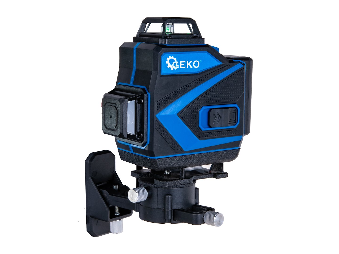 Aλφάδι Laser 360° 4D Με 2 Επαναφορτιζόμενες Μπαταρίες GEKO