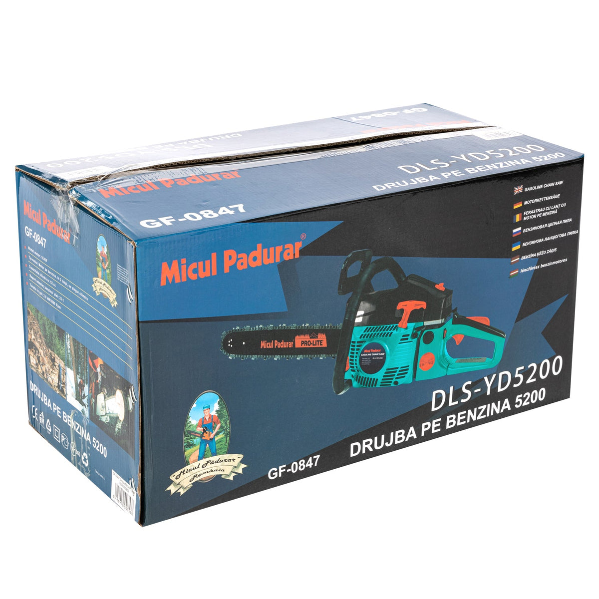 Αλυσοπρίονο 5200 2.7Cp Micul Padurar Verde
