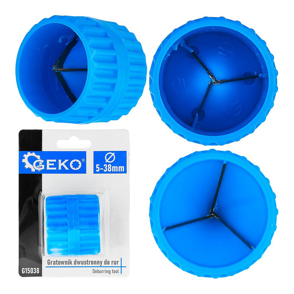 Aποξεστής Σωλήνων Με Διπλή Κεφαλή 5-38mm GEKO