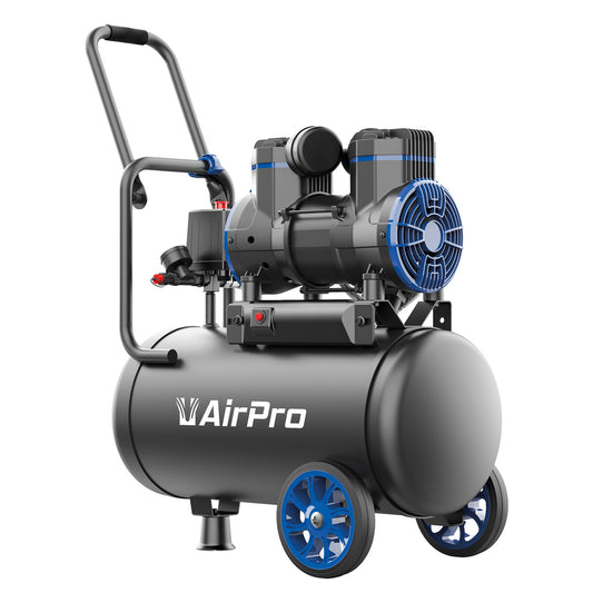 Αθόρυβος Αεροσυμπιεστής Χωρίς Λάδι AIRPRO 2HP 25L 230V