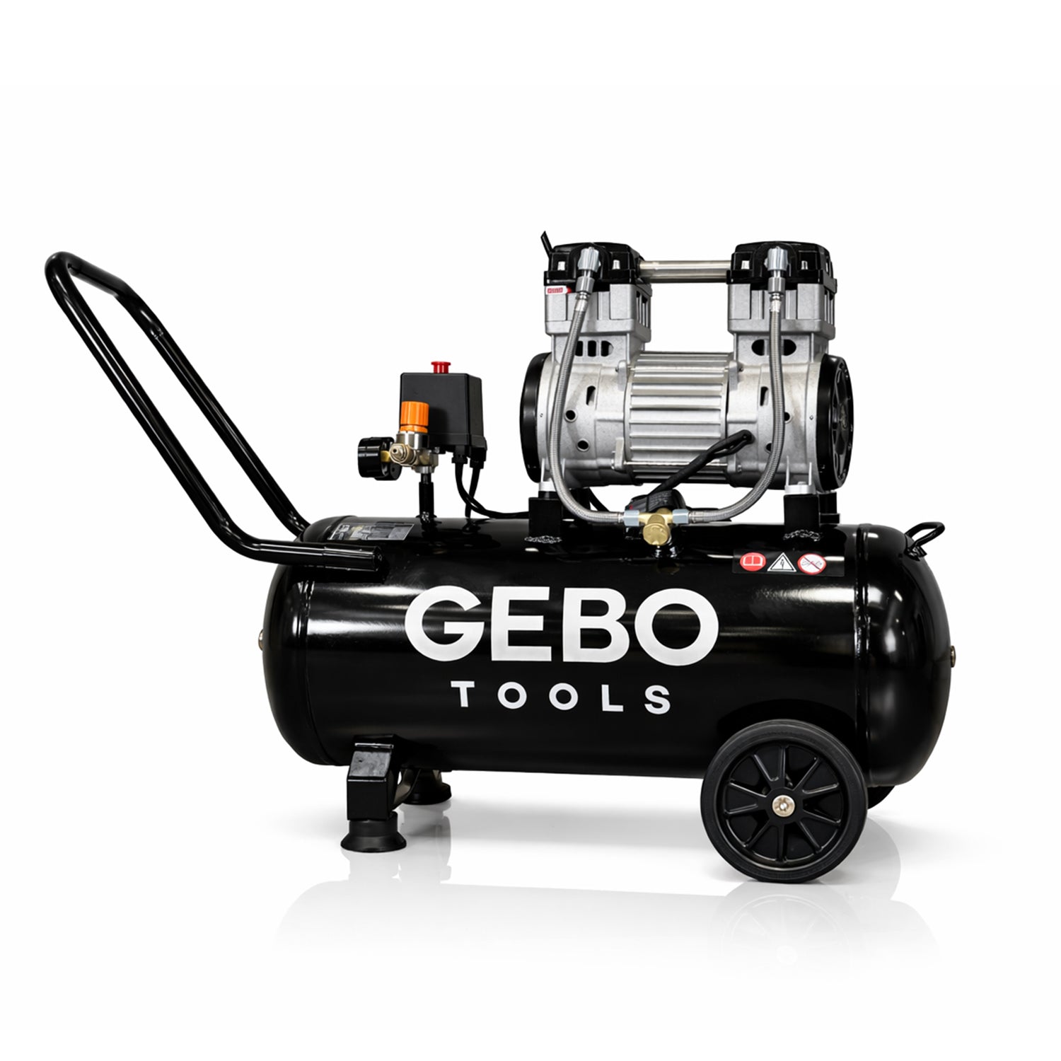 Αθόρυβος Συμπιεστής 50L 2HP GEBO TOOLS