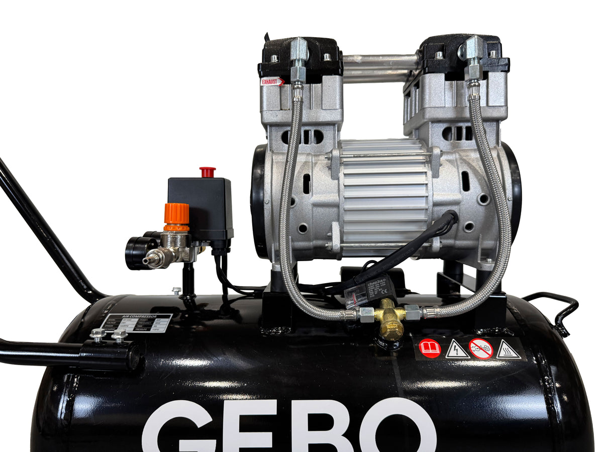 Αθόρυβος Συμπιεστής 50L 2HP GEBO TOOLS