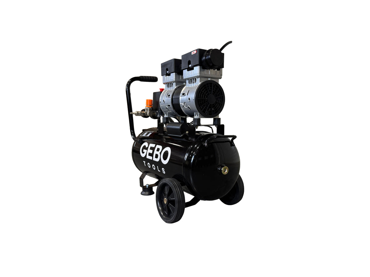 Αθόρυβος Συμπιεστής Χωρίς Λάδι 24L GEBO TOOLS