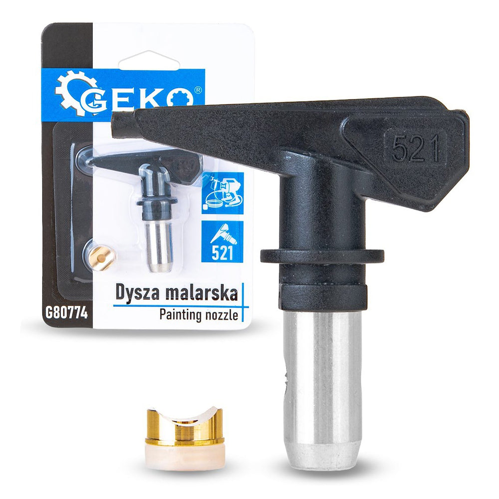 Mπεκ Airless 521 Για Πιστόλι Βαφής Airless - Γωνία 50° Οπή 0.021