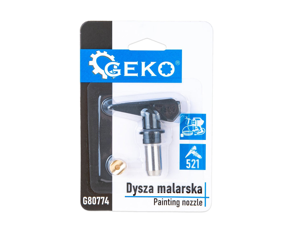 Mπεκ Airless 521 Για Πιστόλι Βαφής Airless - Γωνία 50° Οπή 0.021