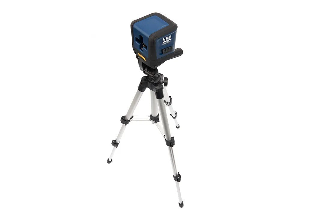 Γραμμικό Αλφάδι Laser Και Τρίποδο ±3 mm/10 m, ακτίνα 30 m, IP54 HBM