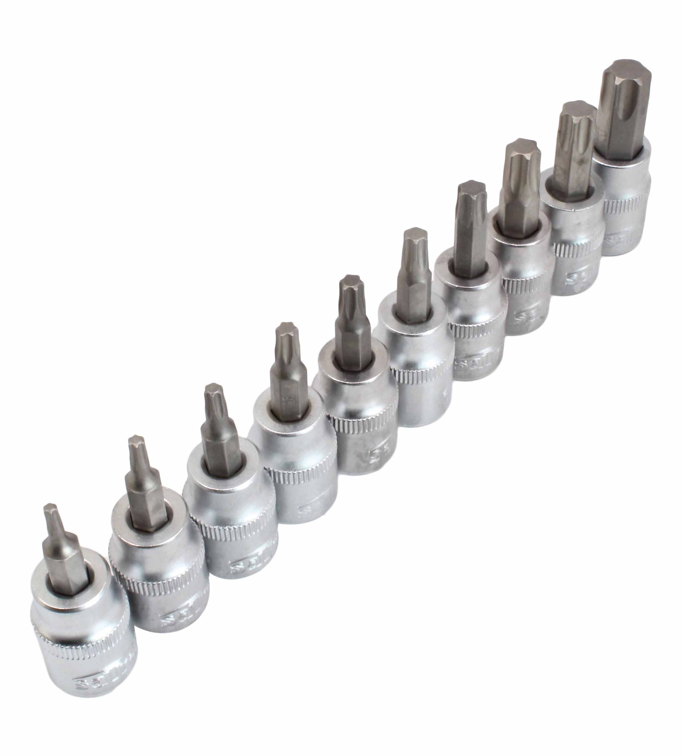 Καρυδακια Με Μυτεσ Torx 3/8" Τ10-Τ55 Μηκουσ 50Μμ
