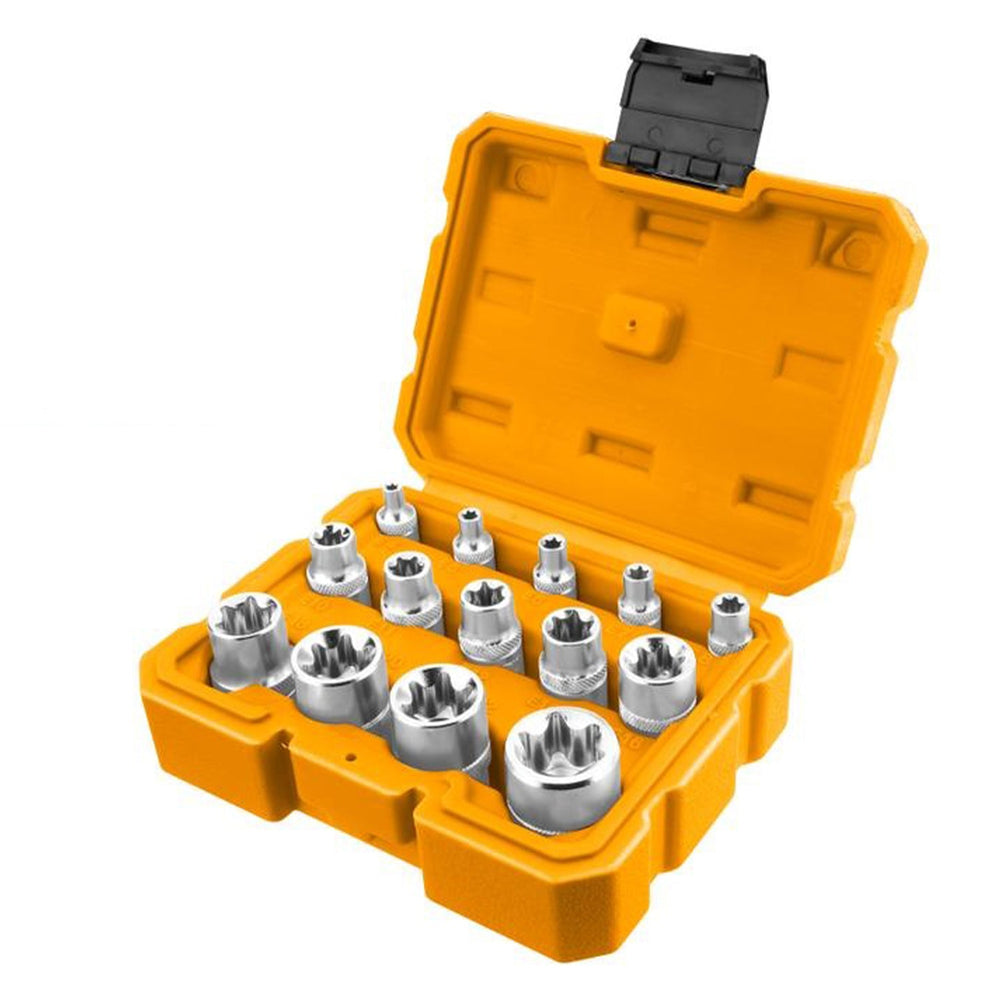Σετ Καρυδάκια Torx E4-E24 14 Τμχ INGCO