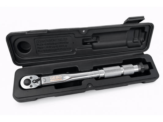 Δυναμόκλειδο-Ροπόκλειδο 1/4" 5-25Nm GEBO TOOLS