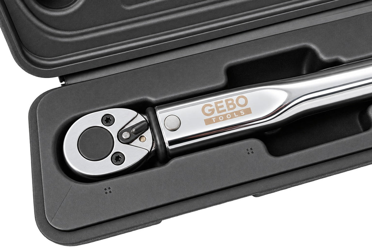 Δυναμόκλειδο-Ροπόκλειδο 1/4" 5-25Nm GEBO TOOLS