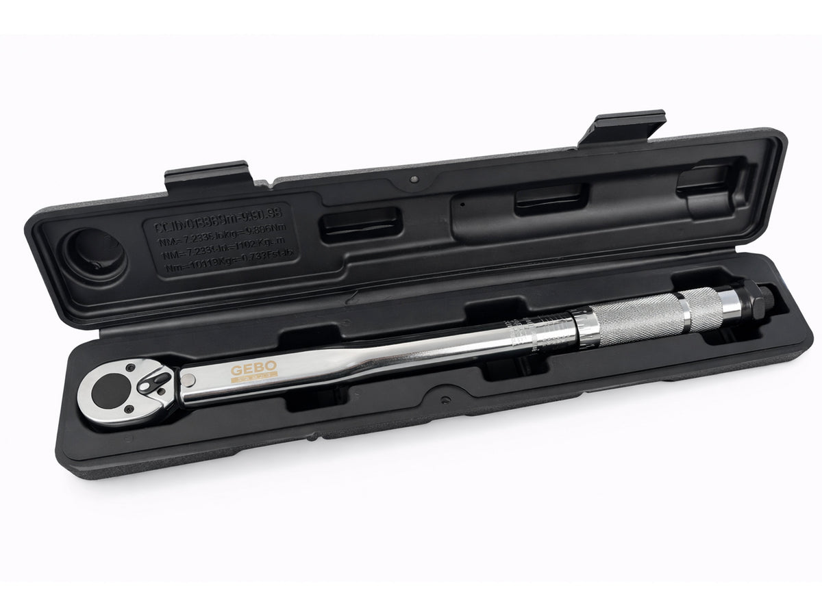 Δυναμόκλειδο-Ροπόκλειδο 3/8" 19-110Nm GEBO TOOLS